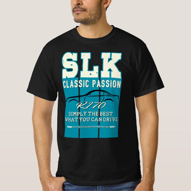 Camiseta Mercedes SLK - Classic Passion (Frente)