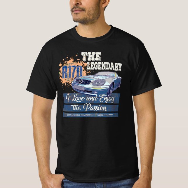 Camiseta Mercedes SLK R 170 - The Legendary  (Frente)