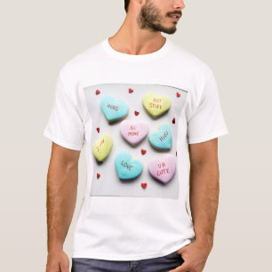 Camiseta Merch do Coração da Conversa de Dias de os namor