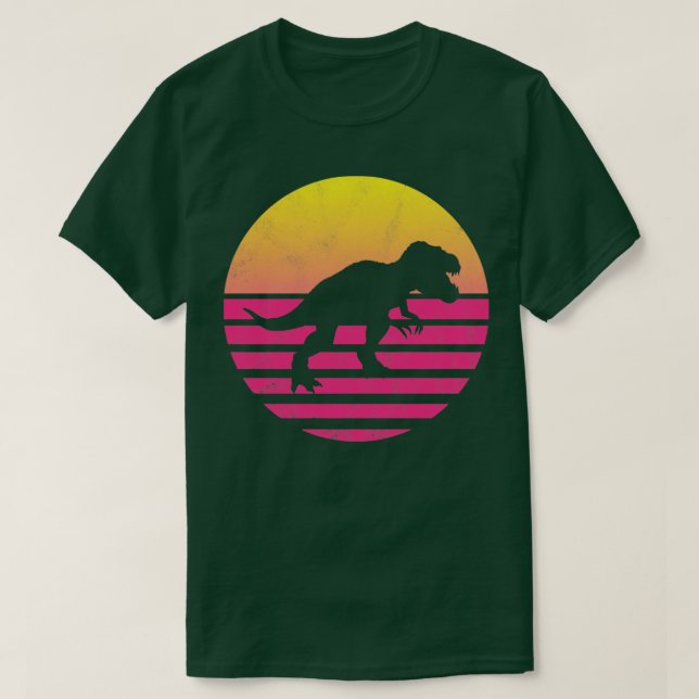 Camiseta Merch do Dinossauro TRex (Frente do Design)