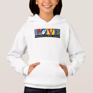 Camiseta Merch Youth da Nova Escola Blacksburg