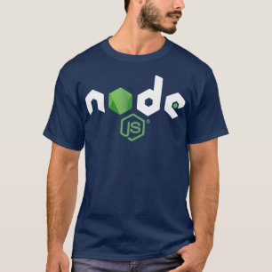 Camiseta Merchandise do Script Java de Nodejs