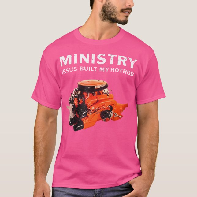 Camiseta Merchandise Oficial - Jesus Construiu meu Hotrod (Frente)