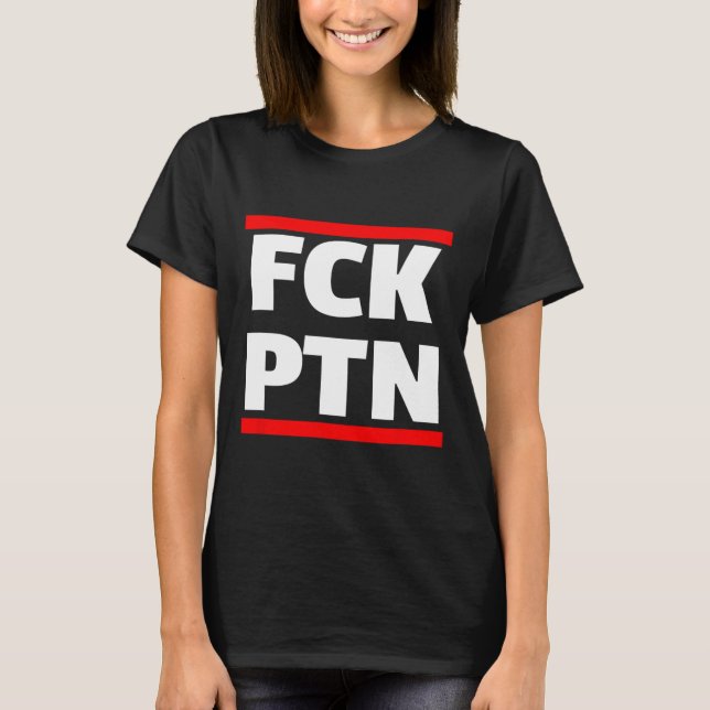 Camiseta Merda Ptn Eu Apoio a Ucrânia  (Frente)