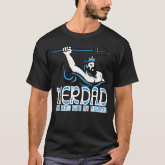 Camiseta Merdad Não Mete Com Minha Sereia
