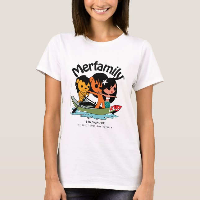 Camiseta MERFAMILY® Cingapura "Titanic Keepsawn" (Frente)