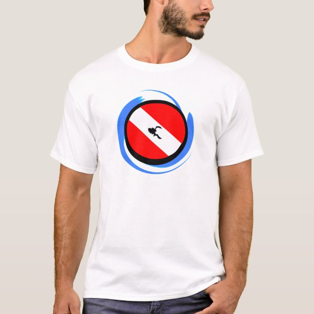 CAMISETA MERGULHADOR A VERDADE (Frente)