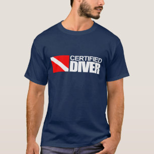 Camiseta Mergulhador certificado