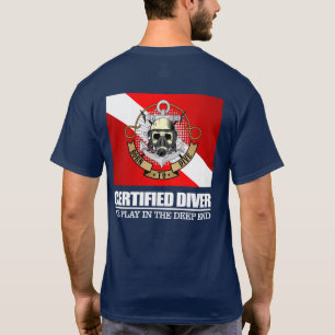 Camiseta Mergulhador certificado (BDT)