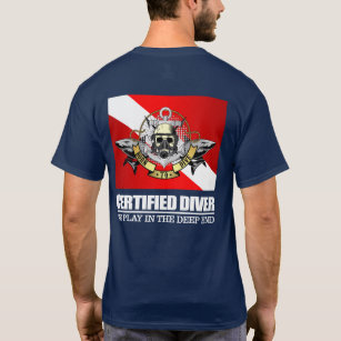 Camiseta Mergulhador certificado (BDT) 2