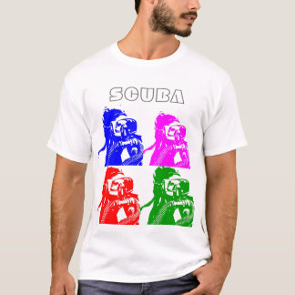 Camiseta Mergulhador colorido