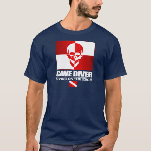 Camiseta Mergulhador da caverna - vivendo no roupa de The