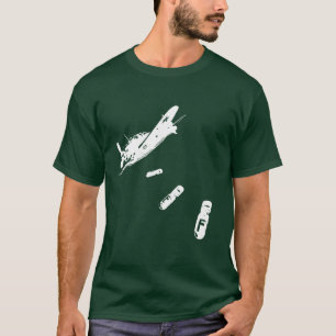 Camiseta Mergulhador de Bomba F (Branco)
