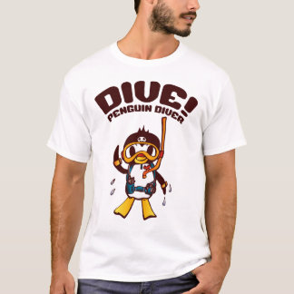 Camiseta Mergulhador do pinguim