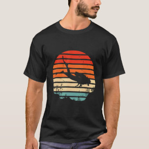Camiseta Mergulhador Gráfico Vintage Mergulho Mergulhador A