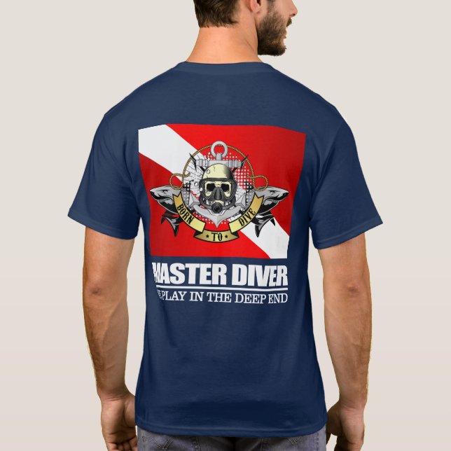 Camiseta Mergulhador Mestre (BDT) (Verso)