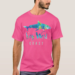 Camiseta Mergulhador na Costa Oeste do Tubarão-Sol