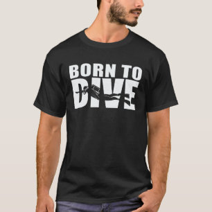 Camiseta Mergulhador   Nascido Para Mergulhar