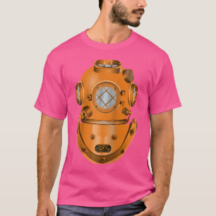 Camiseta Mergulhador Profundo do Mar - Mergulho Mergulhando