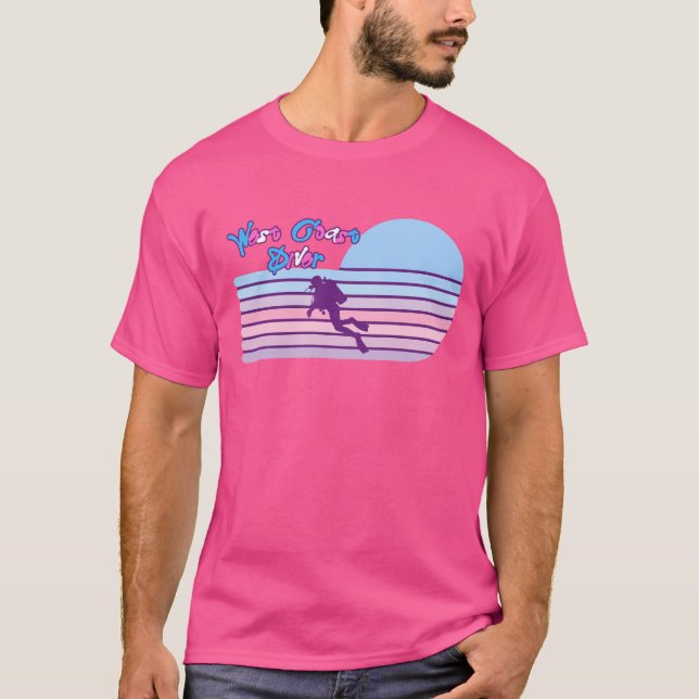 Camiseta Mergulhador Trans na Costa Oeste (Frente)