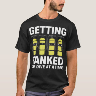 Camiseta Mergulhando de Tanque em Tanque Uma Vez por Mergul