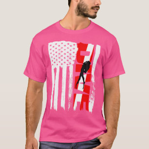 Camiseta Mergulhar Bandeira Scuba Mergulhando Bandeira Amer