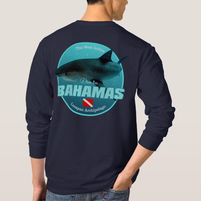 Camiseta Mergulhe As Bahamas (DD2) (Verso)