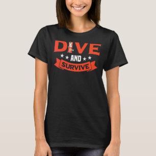 Camiseta Mergulhe E Sobreviva Gaga Ball Dodgeball 1