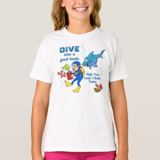Camiseta Mergulhe em um bom livro
