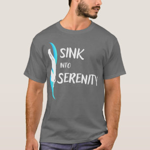 Camiseta Mergulhe na Serenidade, Soltando o Freediver Ocean