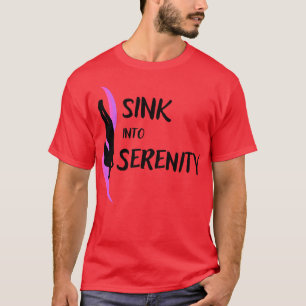 Camiseta Mergulhe na Serenidade, Soltando o Freediver Ocean
