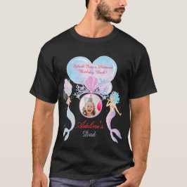 Camiseta Mergulhe numa Festa de Aniversário de Sereia!