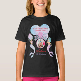 Camiseta Mergulhe numa Festa de Aniversário de Sereia!