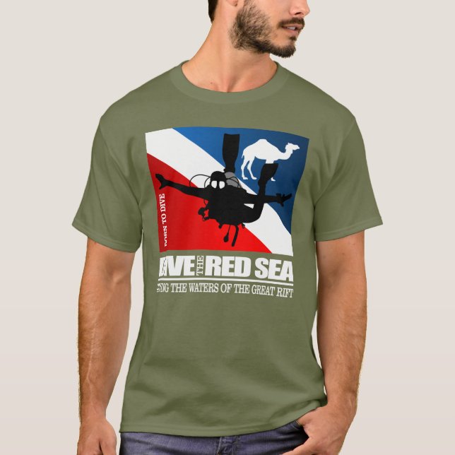 Camiseta Mergulhe O Mar Vermelho DF2 (Frente)