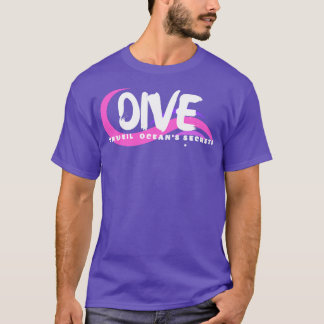Camiseta Mergulhe os Segredos Oceanos Scuba mergulhando Scu