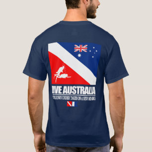 Camiseta Mergulho Austrália (quadrada)