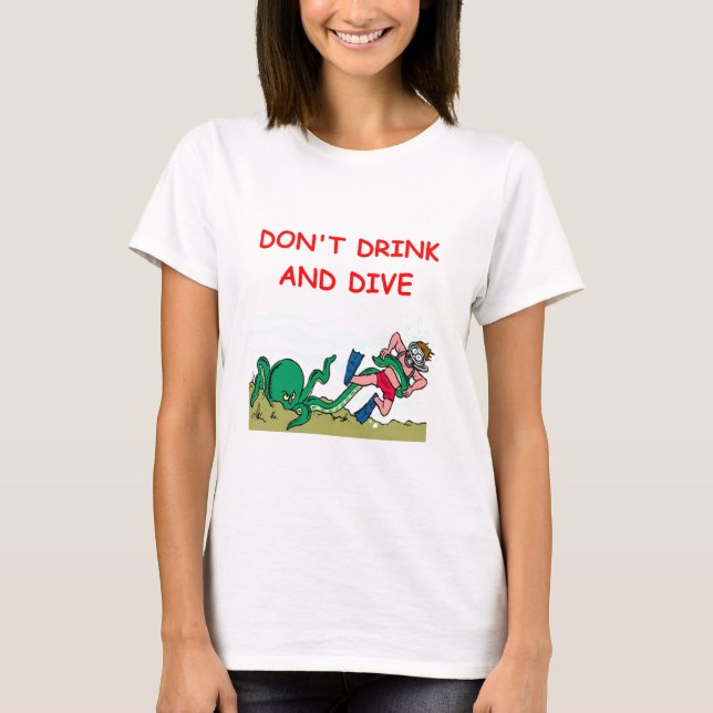 Camiseta mergulho autónomo (Frente)