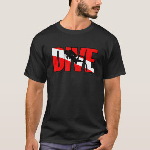 Camiseta Mergulho Autônomo - Bandeira de Mergulho