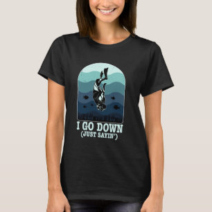 Camiseta Mergulho Autônomo - Eu Desço Só Pra Constar