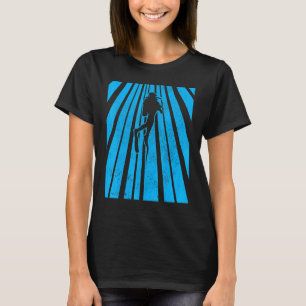 Camiseta Mergulho Autônomo Oceano Vintage Mergulhador