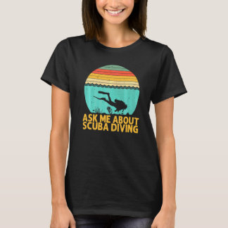 Camiseta Mergulho Autônomo Para Homens Mulheres Divers Suba