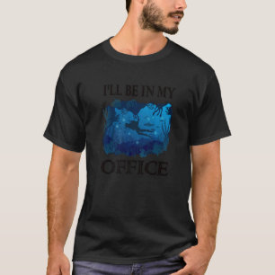 Camiseta Mergulho com Cilindro no Meu Escritório  Mergulhad