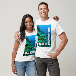 Camiseta Mergulho com Snorkel no Mar Vermelho