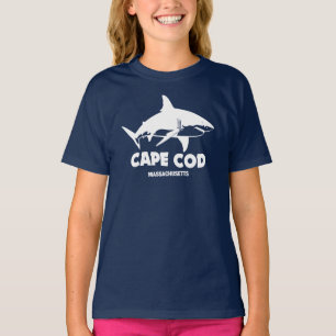 Camiseta Mergulho com Tubarões Brancos - Cape Cod