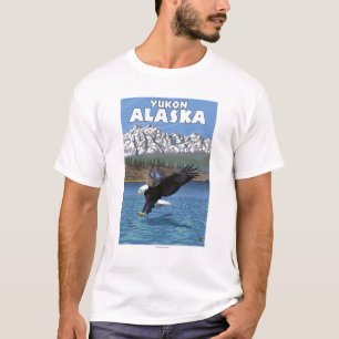 Camiseta Mergulho da águia americana - Yukon, Alaska