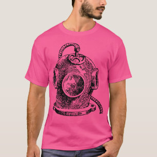 Camiseta Mergulho de capacete