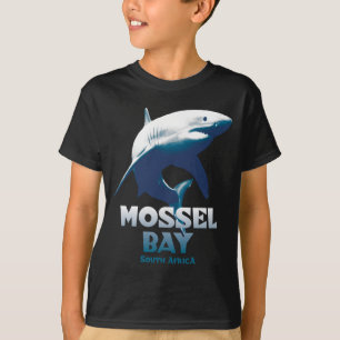 Camiseta Mergulho de Escafandro com Tubarão Branco de Mosse