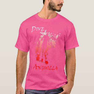 Camiseta Mergulho de Férias do Dive Anguilla West Indies
