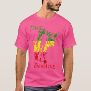 Camiseta Mergulho de Férias no Oeste de Bonaire