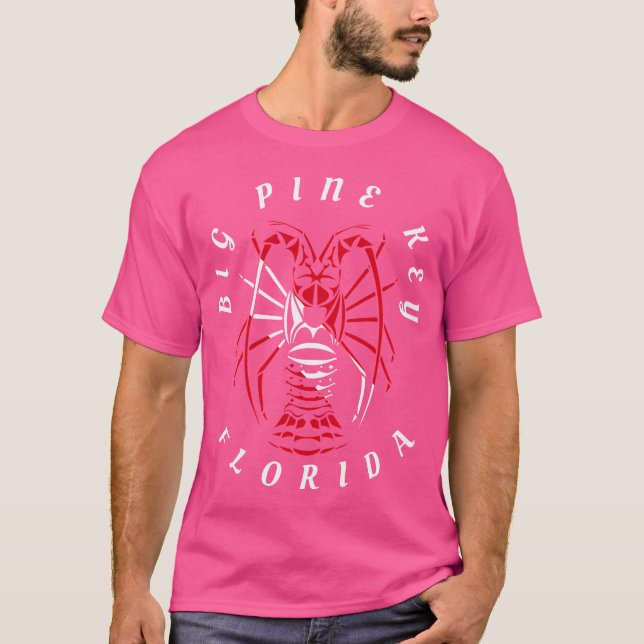 Camiseta Mergulho de lagosta (Frente)